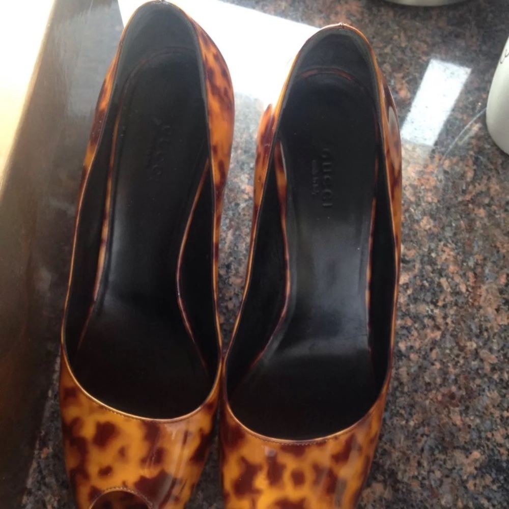 Gucci tortoise shoes 9.5 - Picture 4 of 5